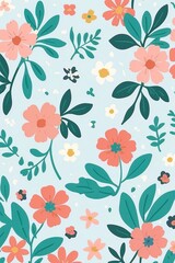 seamless floral pattern