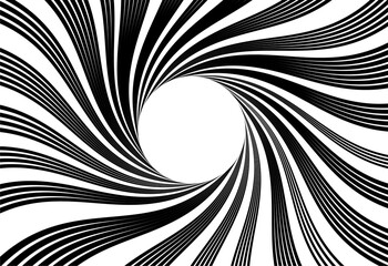 James rifled gun barrel grooves. Horizontal background, vector pattern, rifled channels.