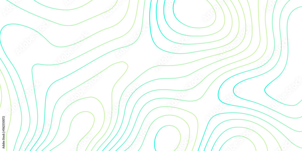 Poster abstract design seamless pattern with line topographic map. geographic mountain relief. retro topogr