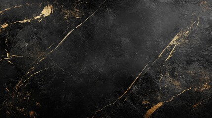 Elegant Black Marble with Gold Veins for Luxury Design Projects