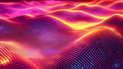 
Abstract holographic AI grids with glowing data streams flowing, abstract background with glowing lines, Artificial Intelligence