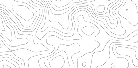 Abstract design seamless pattern with line topographic map. geographic mountain relief. retro topographic map. geographic contour map grid backdrop paper texture. terrain path isolated on background.	