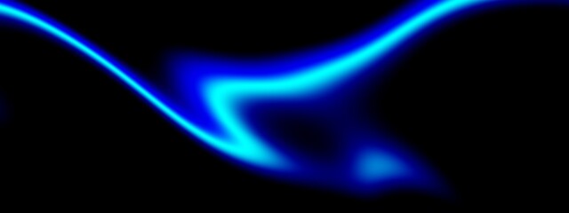 beautiful abstract wave technology black background with blue light digital effect corporate concept