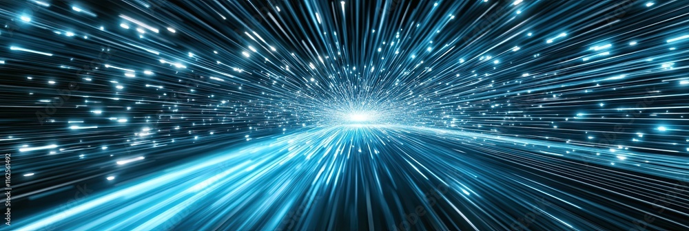 Poster exploring the quantum battle of light and time in the secretless era