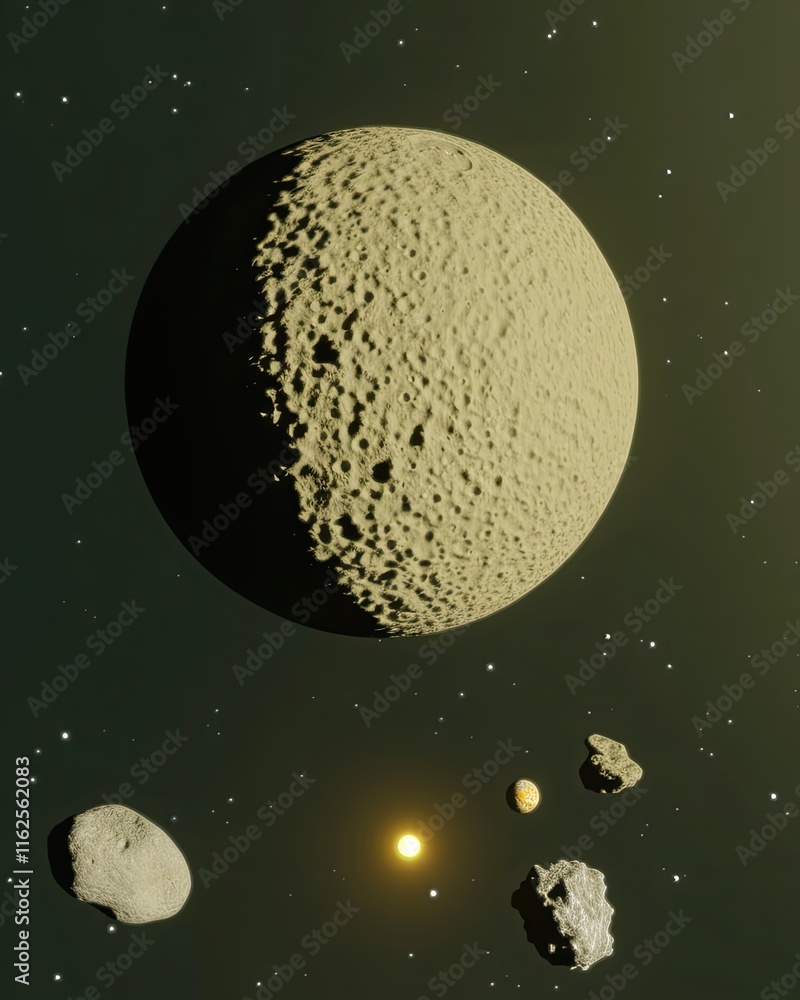 Poster Exploring the Mysteries Hidden Within the Largest Satellite of the Solar System and Its Surroundings