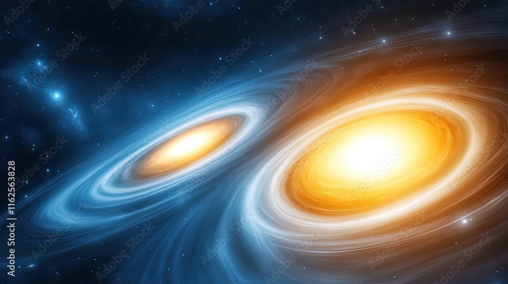 Poster exploration of the galaxy that changed science and its role as the largest neighbor of the milky way