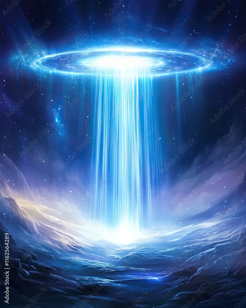 Poster exploring the wonders and mysteries of the third planet revealing cosmic secrets