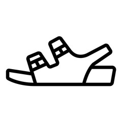 Vector Design Sandal Icon Style