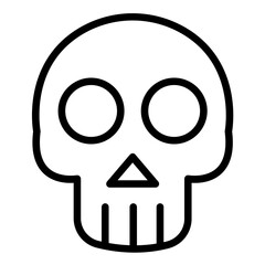 Obraz premium Vector Design Skull Icon Style