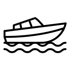 Vector Design Boat Icon Style