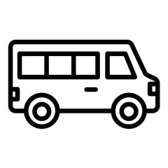 Vector Design Van Icon Style
