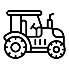 Vector Design Tractor Icon Style