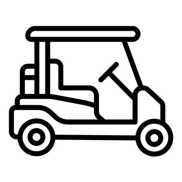 recommend clip art: Vector Design Golf Cart Icon Style