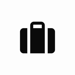 handbag luggage icon sign vector