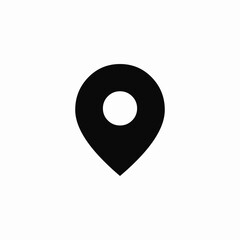 location pin icon sign vector