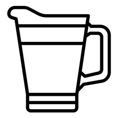Vector Design Pitcher Icon Style