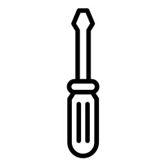Vector Design Screwdriver Icon Style