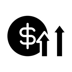 Profits Glyph Icon