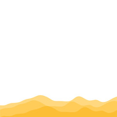 Fototapeta premium Desert Illustration
