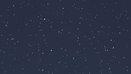 Night Snowfall Loop. Calm snowfall background , 10 seconds duration seamless loop animation at 3840x2160 resolution.
