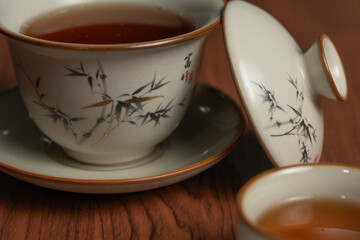 A Chinese Style Tea Set
