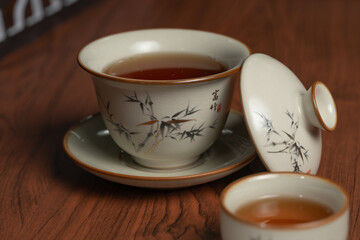 A Chinese Style Tea Set