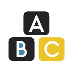 abc letter logo
