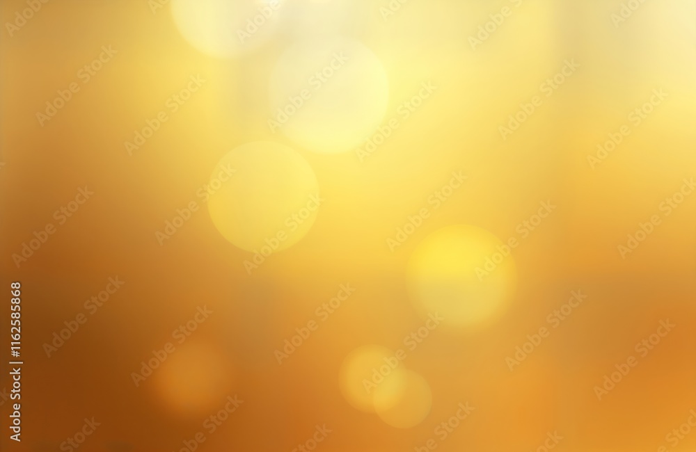Aufkleber abstract gold gradient background perfect for holiday cards. soft glowing texture with blurred highl