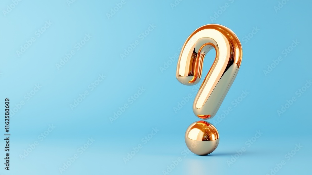 Poster exploring the meaning of questions in design creative studio digital art minimalist space abstract p