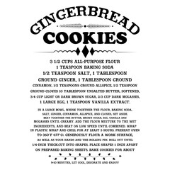 Gingerbread Cookies T shirt Design