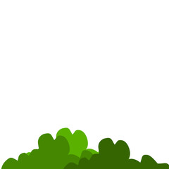  Bush Vector Illustration
