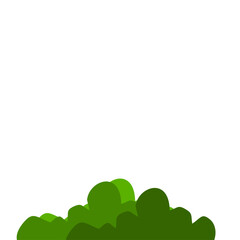 Obraz premium Bush Vector Illustration