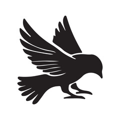 eagle silhouette vector