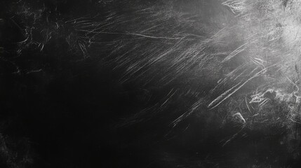 Abstract chalkboard texture with smudged chalk effect, perfect for educational backgrounds or copy space for adding text messages