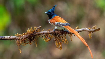 Indian Paradise Flycatcher 