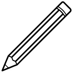 Artistic Pencil Line Art Vector