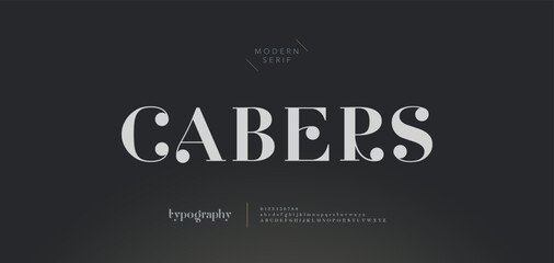 Luxury wedding alphabet font. Typography decorative elegant classic lettering serif fonts vintage retro for logo. vector illustration