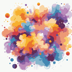 Vibrant paint pattern backdrop
