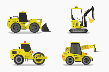 Means of transport for construction