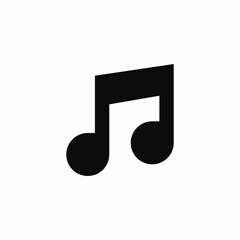 music note icon sign vector