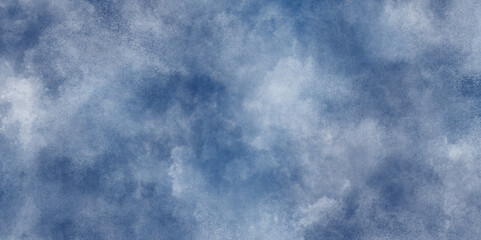 Splash acrylic colorful blue grunge texture background, grunge blue background texture with grainy smoke effect, abstract blue watercolor painting textured on black grunge paper.