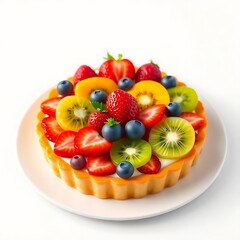 cake with fruits