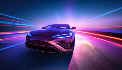 Obraz premium car, design, car logo, car silhouette