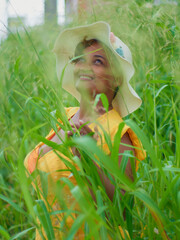 portrait of a senior woman