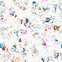 Abstract line seamless patterns