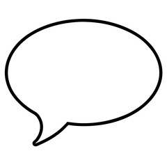 Hand-Drawn Speech Bubble Line Art Pack