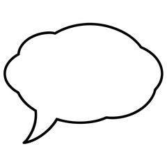 Hand-Drawn Speech Bubble Line Art Pack