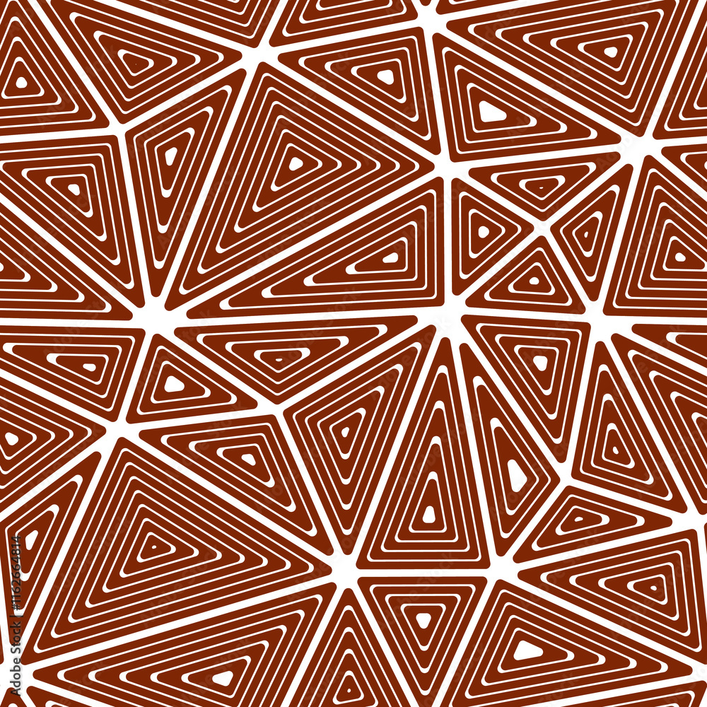 Poster abstract template background. big triangles size. multiple repeated inner triangles. solid color sty