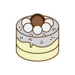 Cake Simple Illustration