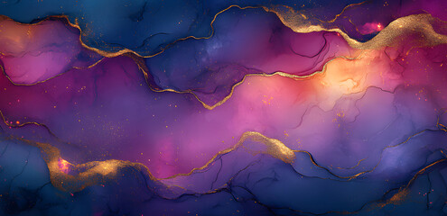 Abstract watercolor background with aesthetic soft gradients in pastel colors